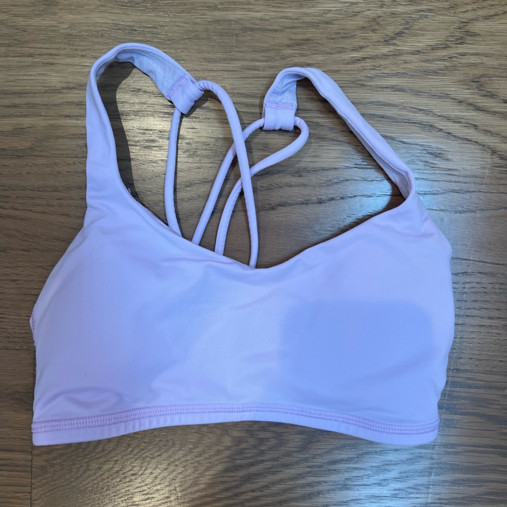 Lavender Lululemon sports bra